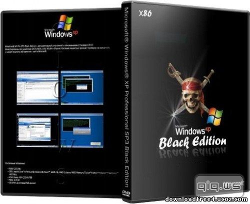 Windows XP Black Edition SP3 ISO 2016 64 32Bit Full Review